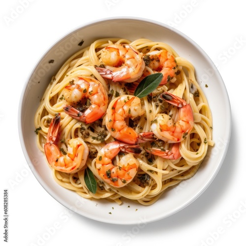 Delicious Shrimp Scampi wit...