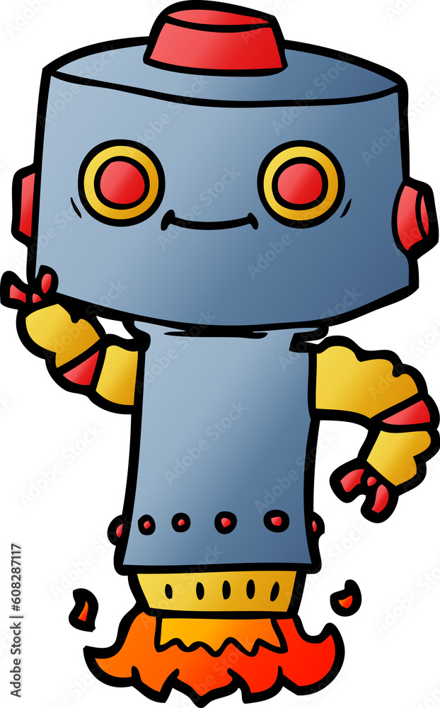 cartoon robot cartoon robot