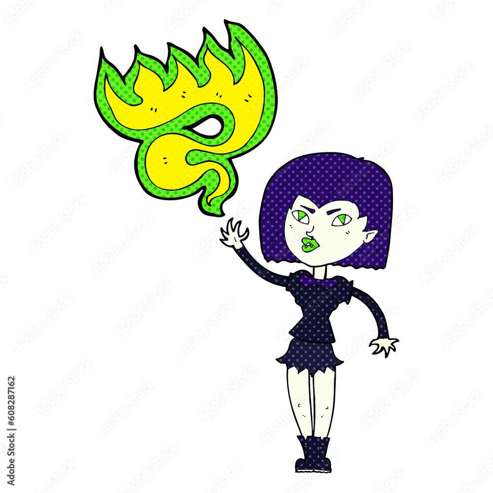 cartoon halloween vampire girl cartoon halloween vampire girl
