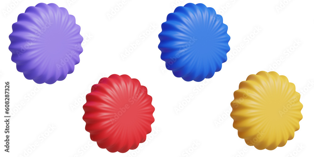 Set of colorful wavy shaped balloons. Collection of stickers for sales and offers. Set of colorful wavy shaped balloons. Collection of stickers for sales and offers.