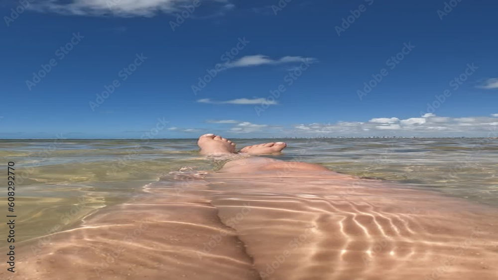 Relaxing at the beach Relaxing at the beach