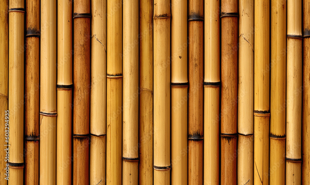 Fototapeta premium Bamboo texture, background