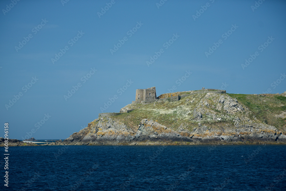île côte de granit rose et fortification Vauban