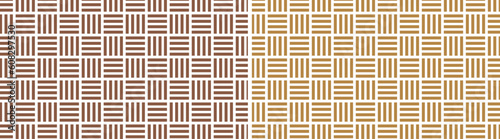 日本の伝統的な模様。四崩し模様。和柄パターン素材。