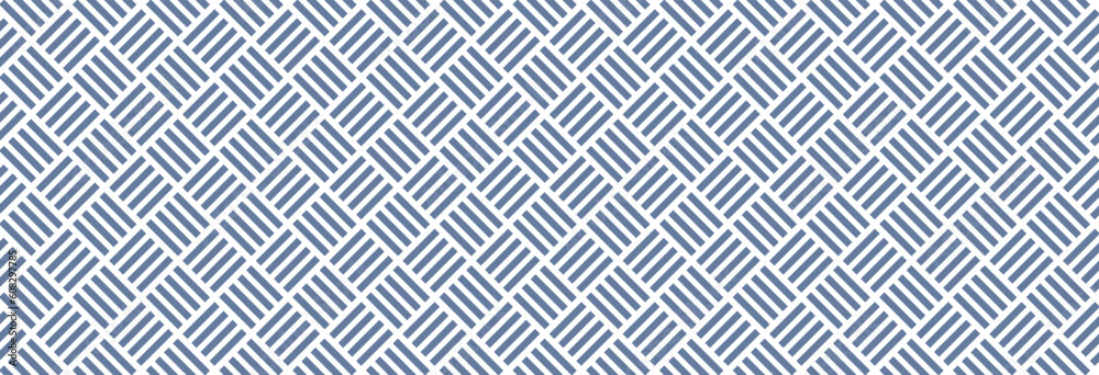 Fototapeta premium 日本の伝統的な模様。四崩し模様。和柄パターン素材。