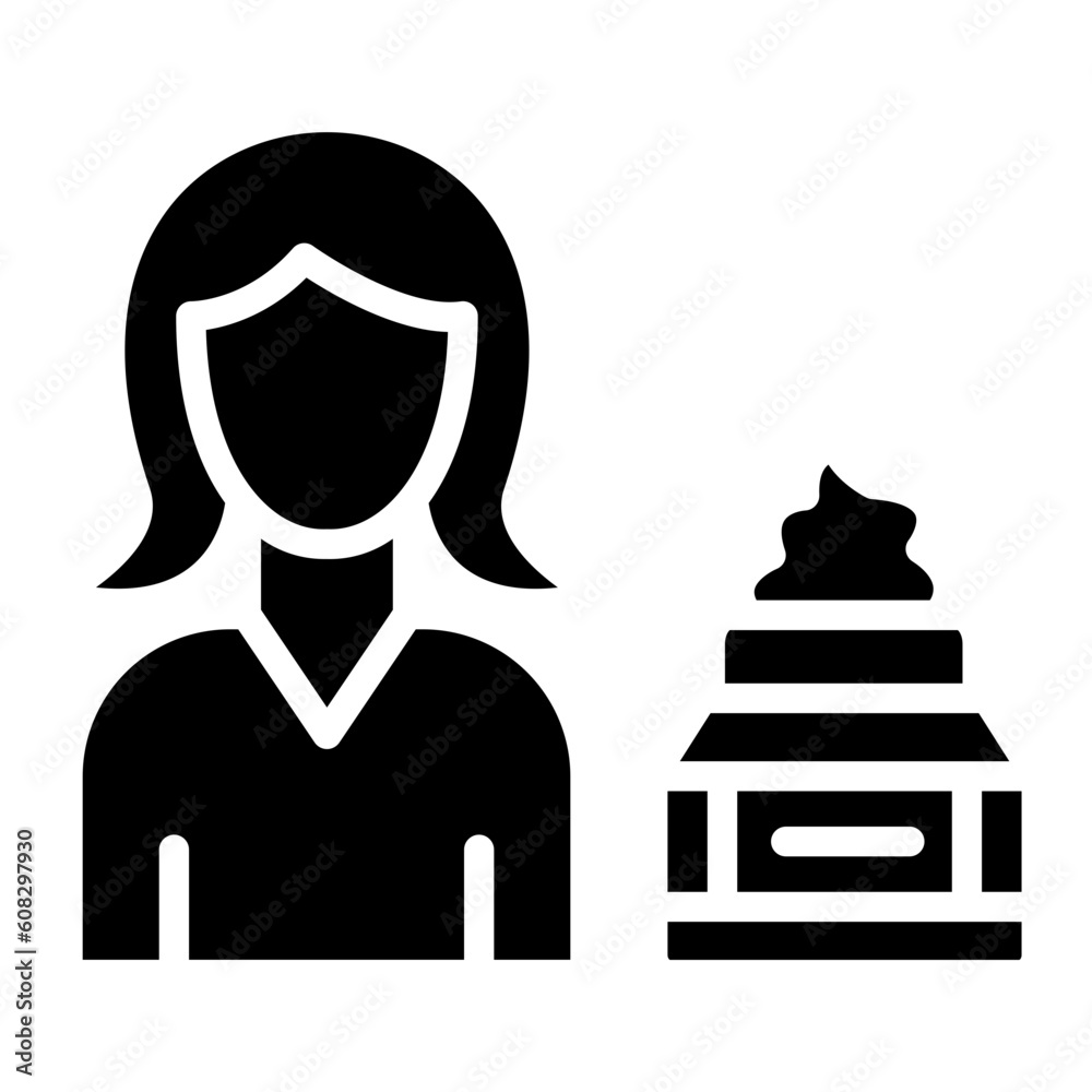 Vector Design Hair Treatment Icon Style Vector Design Hair Treatment Icon Style