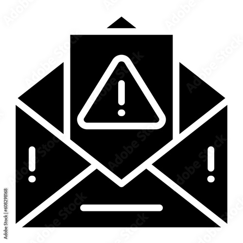 Vector Design Spam Email Icon Style