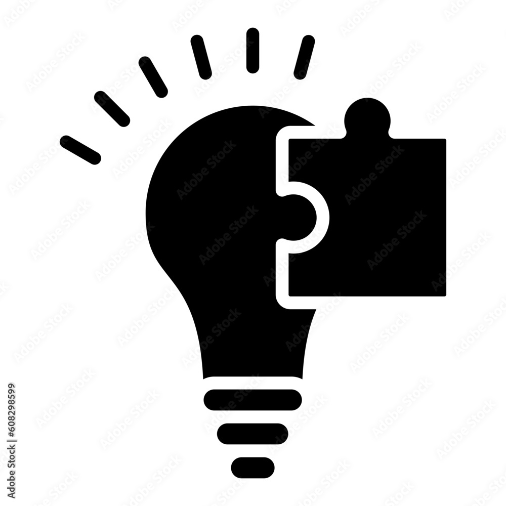 Vector Design Solution Icon Style Vector Design Solution Icon Style