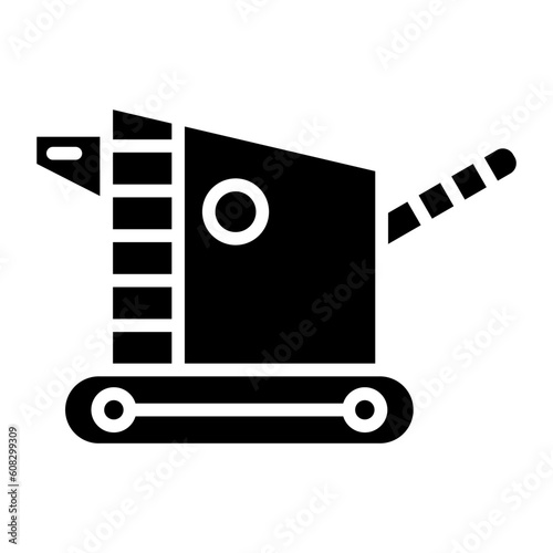 Vector Design Crusher Icon Style