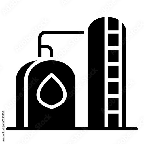 Vector Design Gas Storage Icon Style