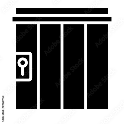 Vector Design Jail Icon Style