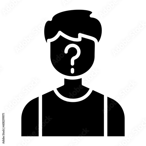 Vector Design Suspect Icon Style