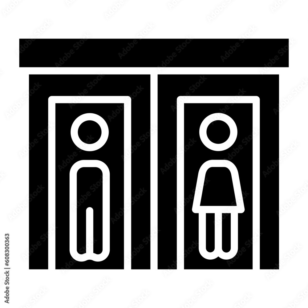 Vector Design Toilet Icon Style Vector Design Toilet Icon Style