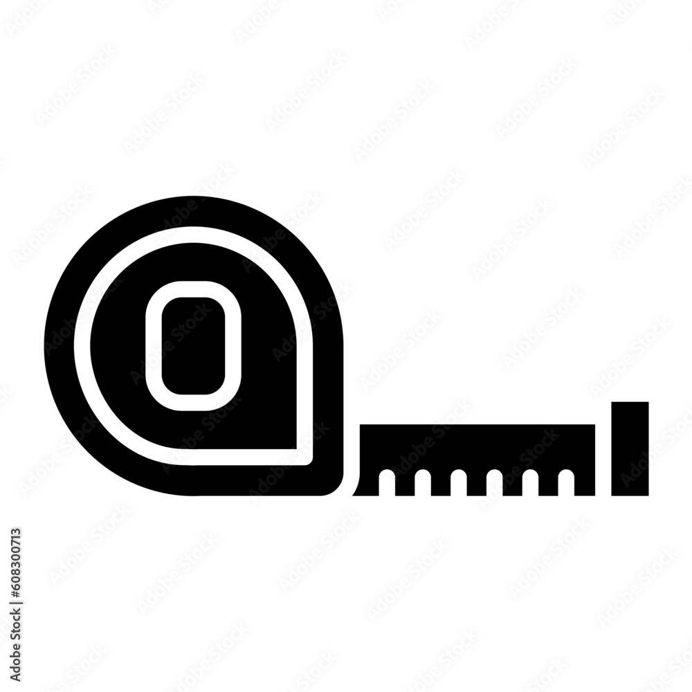 Vector Design Measuring Tape Icon Style Vector Design Measuring Tape Icon Style