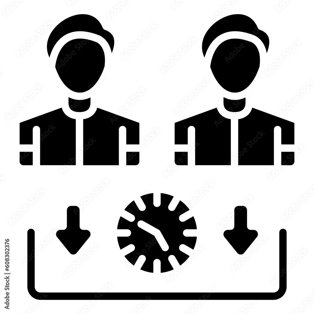 Vector Design Filling Positions Fast Icon Style Vector Design Filling Positions Fast Icon Style