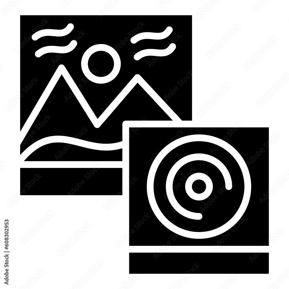 Vector Design Photography Icon Style Vector Design Photography Icon Style