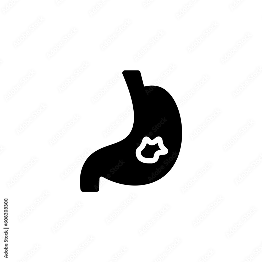 Cancer Contour Medical Solid Icon Cancer Contour Medical Solid Icon