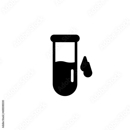 Blood Type Test Solid Icon