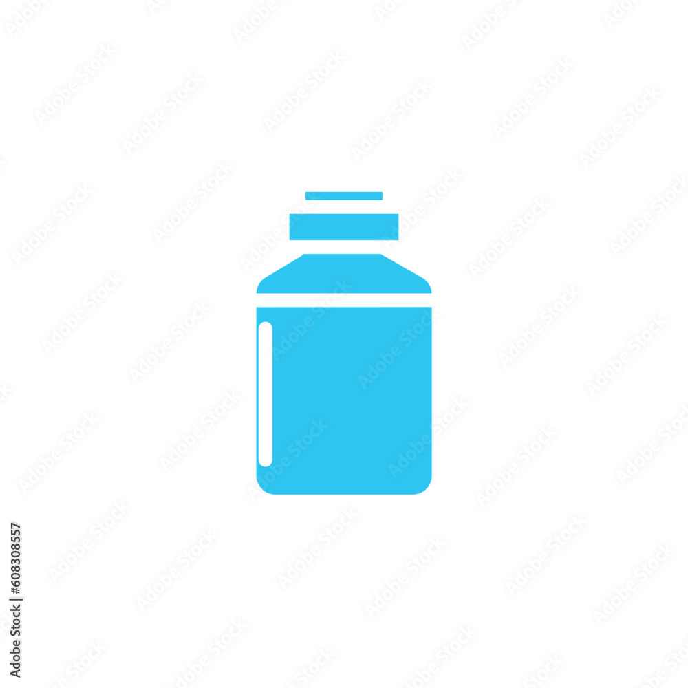 Ampule Bottle Dose Solid Icon