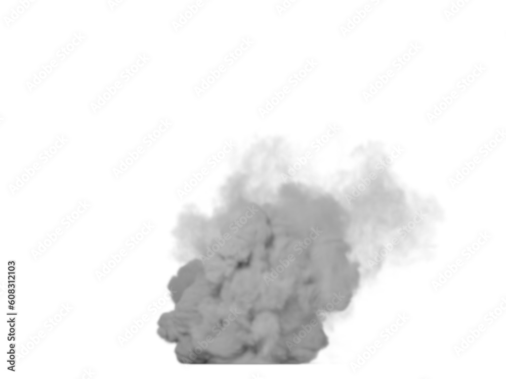 Smoke on transparent background - Flame, smoke, smoking, fire, isolated	