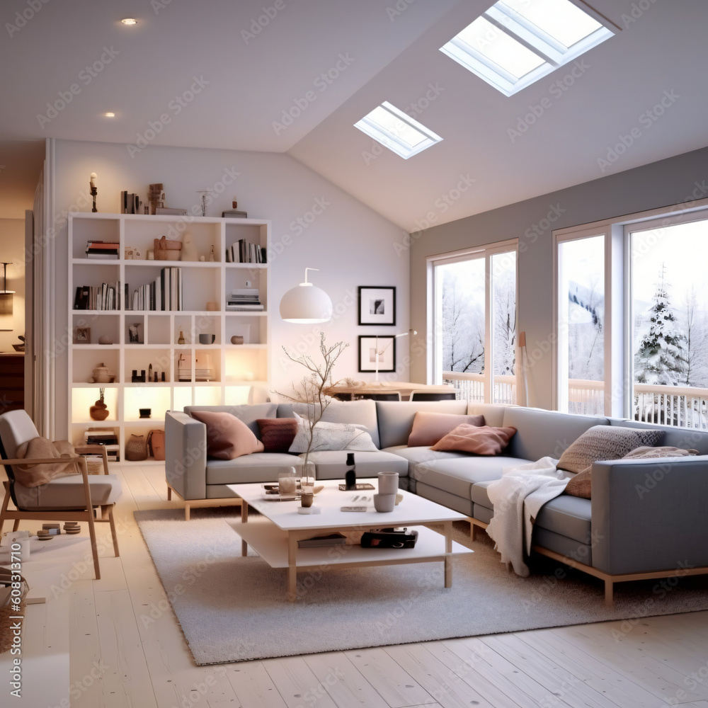 Scandinavian interior Scandinavian interior