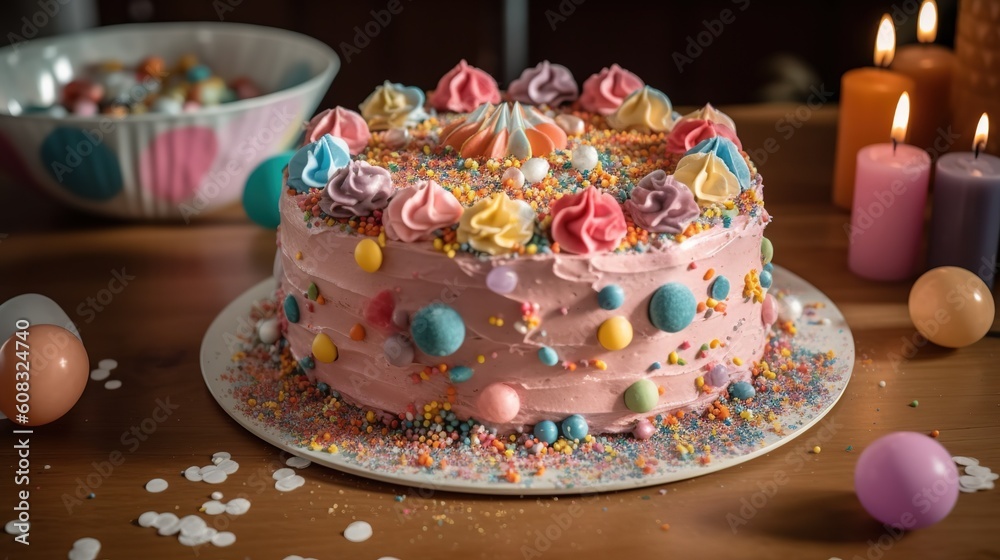 Birthday Cakes Generative AI Birthday Cakes Generative AI