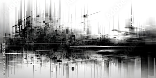black and white background abstraction