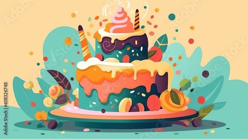 Birthday Cakes Generative AI
