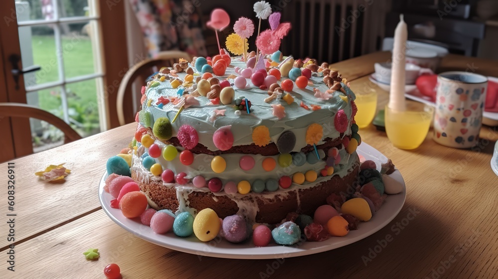 Birthday Cakes Generative AI Birthday Cakes Generative AI