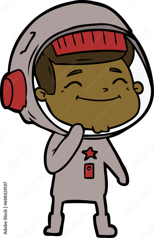 happy cartoon astronaut happy cartoon astronaut