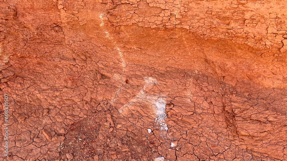 Fototapeta premium martian old hill texture