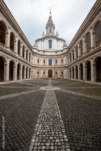 Sant`Ivo alla Sapienza in Rome. © Pinosub