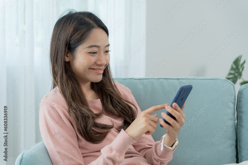 Happy woman, Portrait of smiling Asia girl using mobile phone, freelance, out site, research, copy space, happy cheerful cute business, positive energy, female executive, attractive, expression, Happy woman, Portrait of smiling Asia girl using mobile phone, freelance, out site, research, copy space, happy cheerful cute business, positive energy, female executive, attractive, expression,
