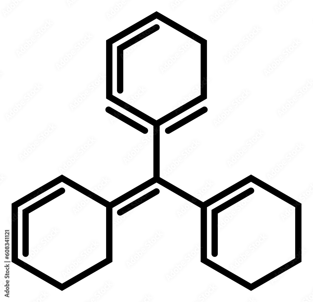 Chemical connection diagram. Molecule black line icon Chemical connection diagram. Molecule black line icon