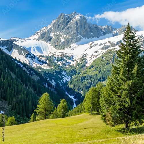 swiss mountains in the summer © Ai Photo Art