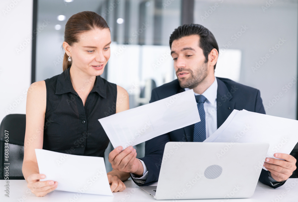 businessman manager communicate with business colleague teamwork group meeting for success online business work and project in modern office in downtown businessman manager communicate with business colleague teamwork group meeting for success online business work and project in modern office in downtown