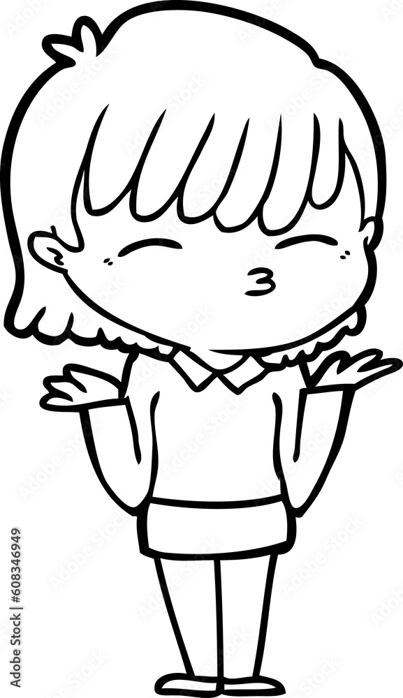 cartoon woman cartoon woman