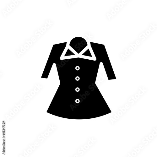 blazer clothing jacket solid icon