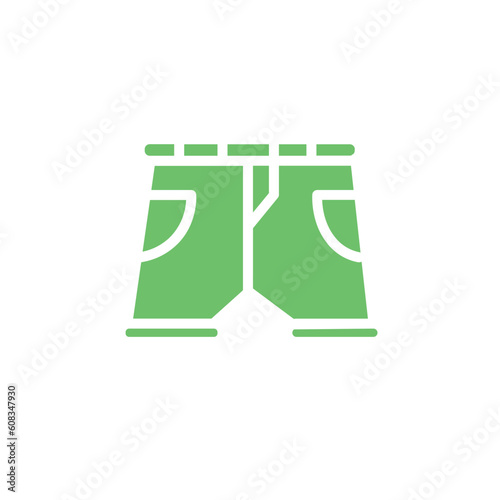 boxer men garment solid icon