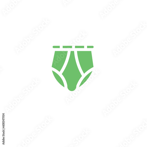 boxer underpants underwear solid icon