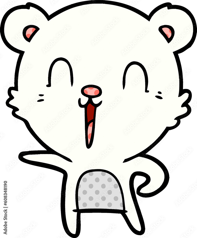 polar bear cartoon polar bear cartoon