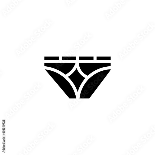 brief lingerie panties solid icon