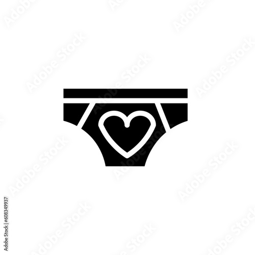 brief lingerie panties solid icon