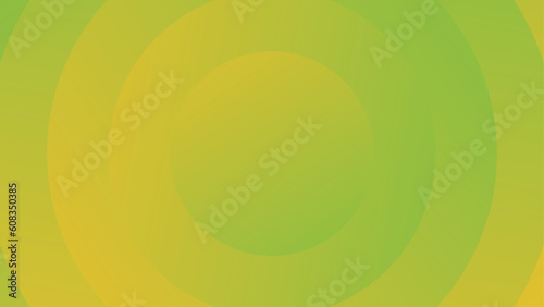 Abstract Background with circle orange paper cut layers