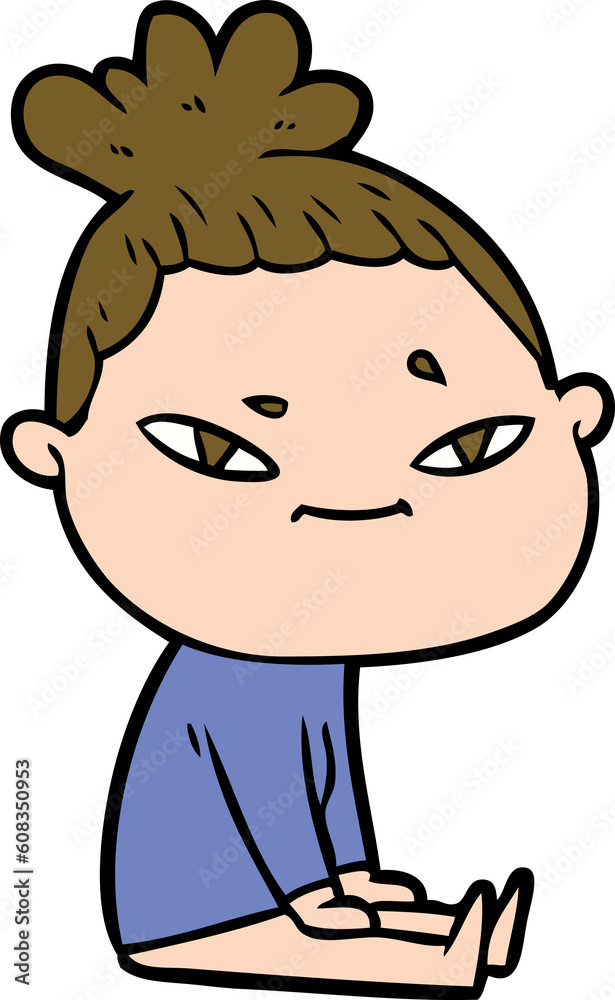 cartoon woman cartoon woman