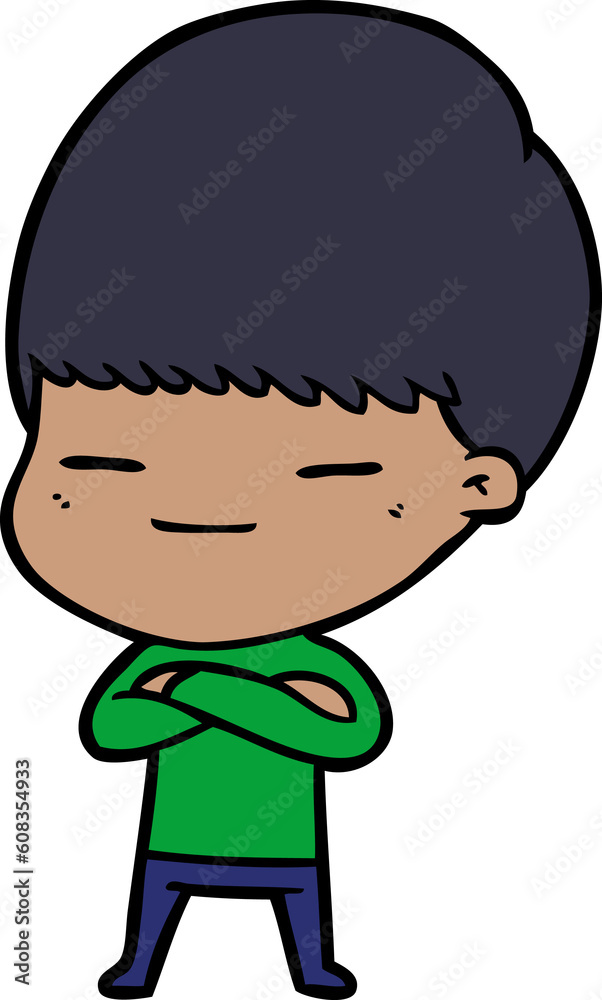 cartoon smug boy cartoon smug boy