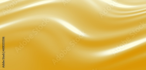 Cheese liquid yellow color drink and food texture background. © Mama pig