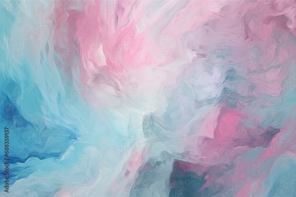 a beautiful blue-pink delicate color texture, generative ai