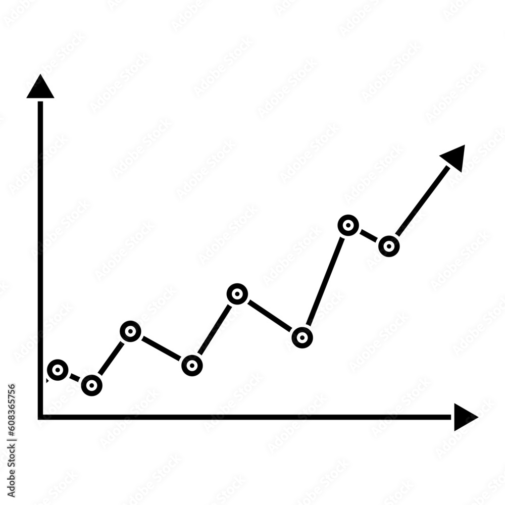 Graph icon vector. Diagram illustration sign. Profit symbol or logo. Graph icon vector. Diagram illustration sign. Profit symbol or logo.