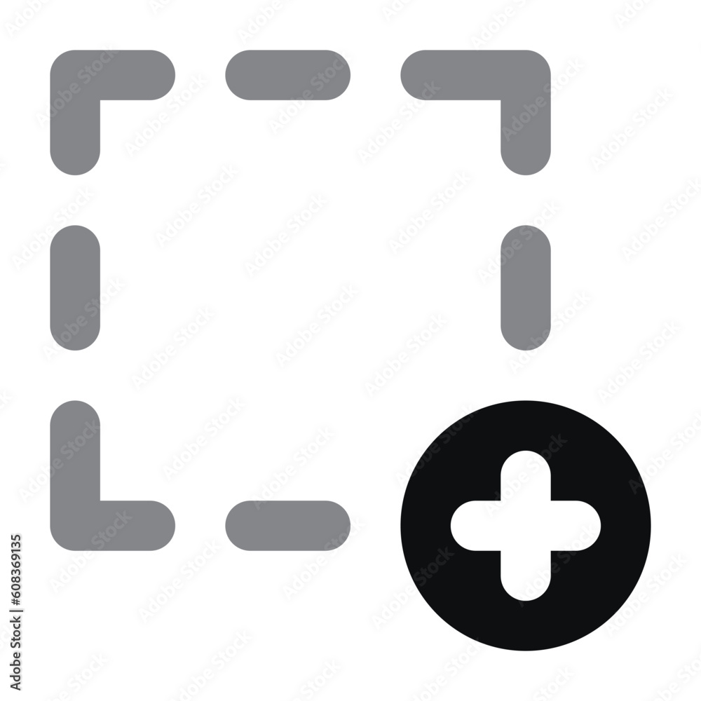 Fototapeta premium selection box icon